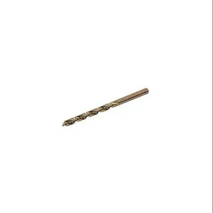 RUKO 215804 Jobber-Length Drill Bit, 7/64 Inch Size, Split Point, 5 Perc. Cobalt Hss, Pack Of 10 | CV7HRB