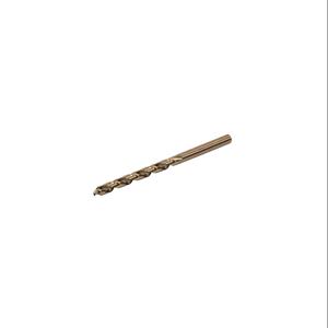 RUKO 215805 Jobber-Length Drill Bit, 1/8 Inch Size, Split Point, 5 Perc. Cobalt Hss, Pack Of 10 | CV7HRC