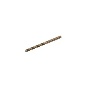 RUKO 215805 Jobber-Length Drill Bit, 1/8 Inch Size, Split Point, 5 Perc. Cobalt Hss, Pack Of 10 | CV7HRC