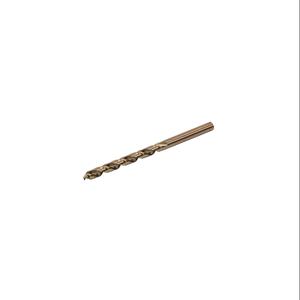 RUKO 215806 Jobber-Length Drill Bit, 9/64 Inch Size, Split Point, 5 Perc. Cobalt Hss, Pack Of 10 | CV7HRD