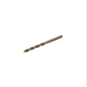 RUKO 215807 Jobber-Length Drill Bit, 5/32 Inch Size, Split Point, 5 Perc. Cobalt Hss, Pack Of 10 | CV7HRE