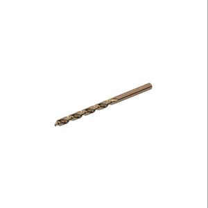 RUKO 215809 Jobber-Length Drill Bit, 3/16 Inch Size, Split Point, 5 Perc. Cobalt Hss, Pack Of 10 | CV7HRG