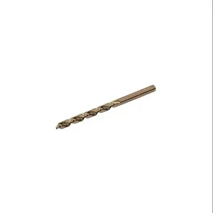 RUKO 215809 Jobber-Length Drill Bit, 3/16 Inch Size, Split Point, 5 Perc. Cobalt Hss, Pack Of 10 | CV7HRG