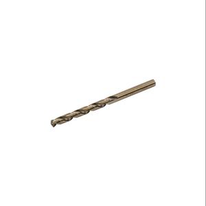 RUKO 215811 Jobber-Length Drill Bit, 7/32 Inch Size, Split Point, 5 Perc. Cobalt Hss, Pack Of 10 | CV7HRJ