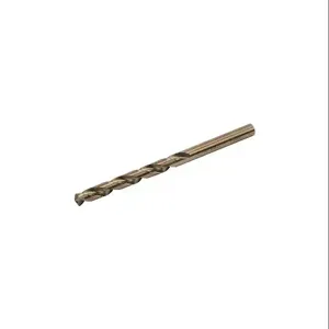 RUKO 215812 Jobber-Length Drill Bit, 15/64 Inch Size, Split Point, 5 Perc. Cobalt Hss, Pack Of 10 | CV7HRK