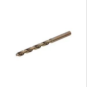 RUKO 215815 Jobber-Length Drill Bit, 9/32 Inch Size, Split Point, 5 Perc. Cobalt Hss, Pack Of 10 | CV7HRN