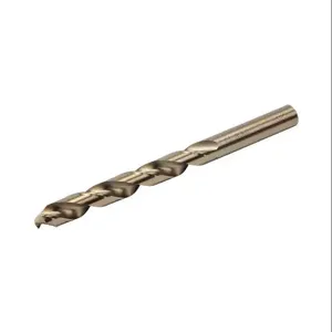 RUKO 215825 Jobber-Length Drill Bit, 7/16 Inch Size, Split Point, 5 Perc. Cobalt Hss, Pack Of 5 | CV7HRY