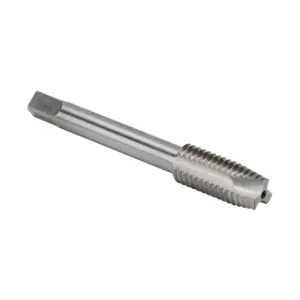 RUKO 231100 Hand Tap, M10 x 1.50 Coarse Threads Per Din 352, High-Speed Steel, Bright Finish | CV7PUY