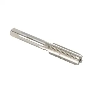 RUKO 235081-2 Hand Tap, M8 x 1.0 Fine Threads Per Din 2181, High-Speed Steel, Bright Finish | CV7PVC