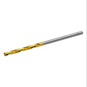 RUKO 250801T Jobber-Length Drill Bit, 1/16 Inch Size, Split Point, High-Speed Steel, Pack Of 10 | CV7HTD