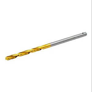 RUKO 250802T Jobber-Length Drill Bit, 5/64 Inch Size, Split Point, High-Speed Steel, Pack Of 10 | CV7HTE