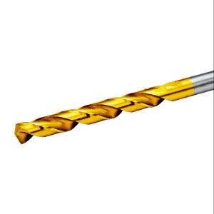 RUKO 250812T Jobber-Length Drill Bit, 15/64 Inch Size, Split Point, High-Speed Steel, Pack Of 10 | CV7HTL