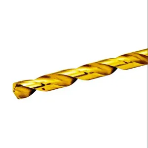 RUKO 250815T Jobber-Length Drill Bit, 9/32 Inch Size, Split Point, High-Speed Steel, Pack Of 10 | CV7HTP