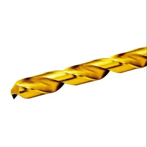 RUKO 250819T Jobber-Length Drill Bit, 11/32 Inch Size, Split Point, High-Speed Steel, Pack Of 10 | CV7HTT