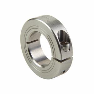 RULAND MANUFACTURING MCL-30-ST Shaft Collar Clamp 1pc 30mm 316 Stainless Steel | AF9XCT 30VK96