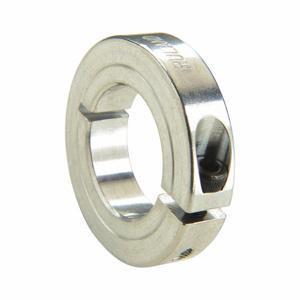 RULAND MANUFACTURING ENCL35-15MM-A Shaft Collar, 1 Piece, Metric, Round, Clamp On, 15 mm Bore Dia, 8 mm Collar Wide | CT9LYK 45WR36