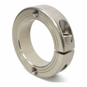 RULAND MANUFACTURING FHT-MCL-42-SS Mountable Shaft Collar, 42 mm Bore Dia, Round, Stainless Steel, 19 mm Collar Wide | CT9JTA 805P68