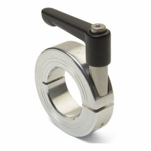 RULAND MANUFACTURING LV-MCL-35-A Quick Clamping Shaft Collar, 35 mm Bore Dia, Round, Aluminum, Black, Zinc | CT9LCP 805PT8