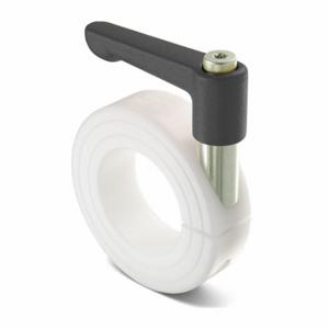 RULAND MANUFACTURING LV-MCL-15-P Quick Clamping Shaft Collar, 15 mm Bore Dia, Round, Acetal, Plastic, Black | CT9KGC 805PE1