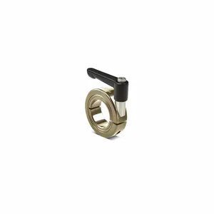 RULAND MANUFACTURING LV-MCL-23-FZ Quick Clamping Shaft Collar, 23 mm Bore Dia, Round, Carbon Steel, Black | CT9KRL 805PL4