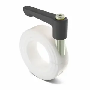 RULAND MANUFACTURING LV-MCL-14-P Quick Clamping Shaft Collar, 14 mm Bore Dia, Round, Acetal, Plastic, Black | CT9KEZ 805PD0