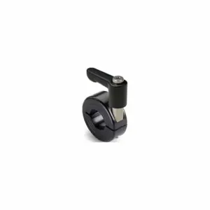 RULAND MANUFACTURING LV-MCL-14-AN Quick Clamping Shaft Collar, 14 mm Bore Dia, Round, Aluminum, Black, Zinc | CT9NBU 805PC3