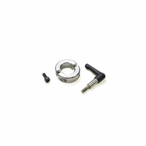 RULAND MANUFACTURING LV-MSP-14-A Quick Clamping Shaft Collar, 14 mm Bore Dia, Round, Aluminum, Black | CT9KFC 805R52