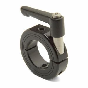 RULAND MANUFACTURING LV-OF-MCL-16-F Quick Clamping Shaft Collar, 16 mm Bore Dia, Round, Carbon Steel, Black | CT9KJP 805RX8