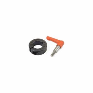 RULAND MANUFACTURING LVO-MCL-7E-AN Quick Clamping Shaft Collar, 7/16 Inch Bore Dia, Round, Aluminum, Orange | CT9LLG 805KY2