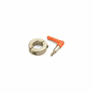 RULAND MANUFACTURING LVO-MSP-30-ST Quick Clamping Shaft Collar, 30 mm Bore Dia, Round, Stainless Steel | CT9KYY 805LE1