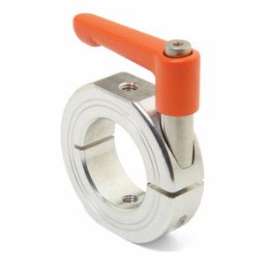 RULAND MANUFACTURING LVO-OF-MCL-12-A Quick Clamping Shaft Collar, 12 mm Bore Dia, Round, Aluminum, Bright | CT9KDA 805LJ3