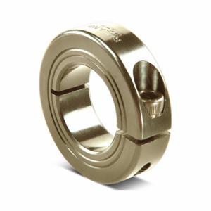 RULAND MANUFACTURING MCL-30-FZ Shaft Collar, 1 Piece, Metric, Round, Clamp On, 30 mm Bore Dia, 15 mm Collar Wide | CT9NGD 805D65