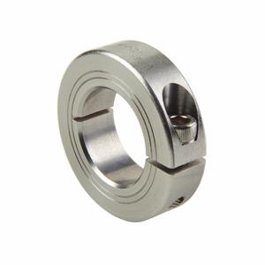 RULAND MANUFACTURING MCL-65-SS Shaft Collar Clamp 1pc 65mm 303 Stainless Steel | AF9XDQ 30VL18