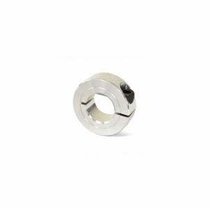 RULAND MANUFACTURING MCLD-10-A D-Bore Shaft Collar, 1 Piece, Metric, D, Clamp On, 10 mm Bore Dia, Aluminum | CT9HRV 805DK5