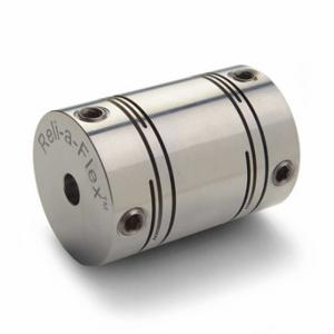 RULAND MANUFACTURING RLS16-3/8-6MM-A Slit Coupling, 3/8 Inch Bore Dia 1, 6 mm Bore Dia 2, 1 11/32 Inch Length, Round | CT9GJL 805JJ6