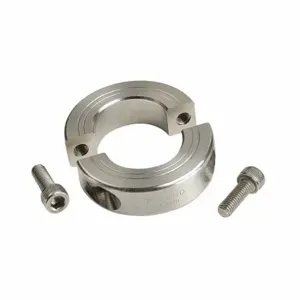 RULAND MANUFACTURING MSP-10E-ST Shaft Collar Clamp 2pc 5/8 Inch 316 Stainless Steel | AF9XGT 30VL95