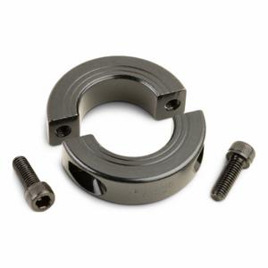 RULAND MANUFACTURING MSP-19E-F Shaft Collar, 2 Piece, Metric With Inch Bore, Round, Clamp On, 15 mm Collar Wide | CT9MHB 805DT4