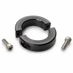 RULAND MANUFACTURING MSP-11E-AN Shaft Collar, 2 Piece, Metric With Inch Bore, Round, Clamp On, 7/16 Inch Bore Dia | CT9MKQ 805DM0