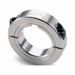 RULAND MANUFACTURING MSPK-8-A Keyed Shaft Collar, 2-Piece, Metric, Round Keyed, Clamp On, 8 mm Bore Dia, 2024 | CT9JAR 805F26