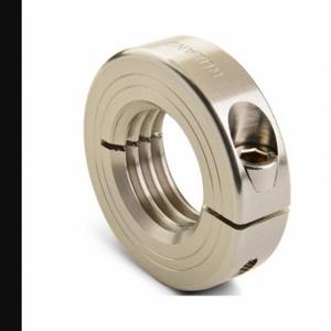 RULAND MANUFACTURING MTCL-12-1.75-SS-LH Threaded Shaft Collar, 1 Piece, Metric, Threaded, Clamp On, 32 mm Clearance Dia | CT9MUC 805H25