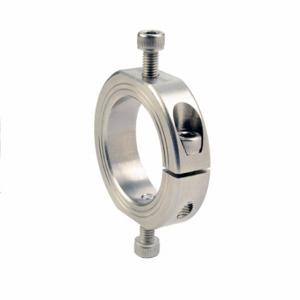 RULAND MANUFACTURING OF-MCL-6E-SS Mountable Shaft Collar, 3/8 Inch Bore Dia, Round, Stainless Steel, 9 mm Collar Wide | CT9JNZ 805FD9