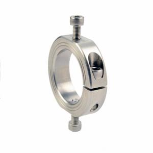 RULAND MANUFACTURING OF-MCL-25-SS Mountable Shaft Collar, 25 mm Bore Dia, Round, Stainless Steel, 15 mm Collar Wide | CT9JMF 805FC4