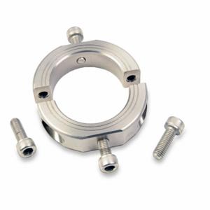 RULAND MANUFACTURING OF-MSP-16E-SS Mountable Shaft Collar, 1 Inch Bore Dia, Round, Stainless Steel, 15 mm Collar Wide | CT9JED 805FG1