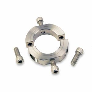 RULAND MANUFACTURING OF-SP-8-SS Mountable Shaft Collar, 1/2 Inch Bore Dia, Round, Stainless Steel, 303, 2 Piece | CT9JEZ 805FN2