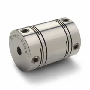 RULAND MANUFACTURING MRLS16-6-5-A Slit Coupling, 6 mm Bore Dia 1, 5 mm Bore Dia 2, 16 mm Coupling Outside Dia | CT9GPZ 805HT2