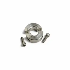 RULAND MANUFACTURING SPD-10-SS D-Bore Shaft Collar, 2 Piece, D, Clamp On, 5/8 Inch Bore Dia, 303 | CT9HTN 805GH9