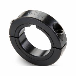 RULAND MANUFACTURING MSPK-30-F Keyed Shaft Collar, 2-Piece, Metric, Round Keyed, Clamp On, 30 mm Bore Dia | CT9JAD 805F12