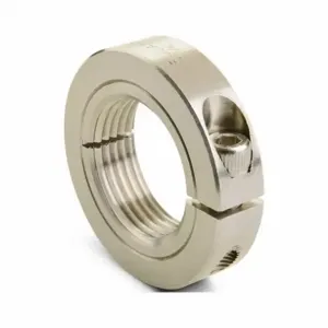 RULAND MANUFACTURING TCL-3-24-SS-LH Threaded Shaft Collar, 1 Piece, Threaded, Clamp On, 0.77 Inch Clearance Dia | CT9MUX 805H83