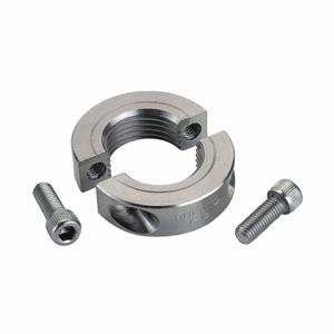 RULAND MANUFACTURING TSP-24-6-SS Shaft Collar Threaded 2pc 1-1/2 Inch Stainless Steel | AF9YFC 30VU24