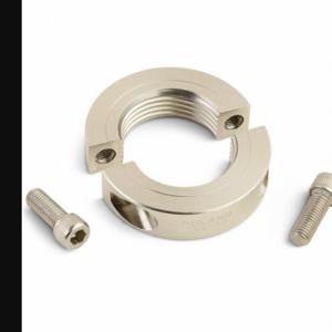 RULAND MANUFACTURING TSP-16-14-SS-LH Threaded Shaft Collar, 2 Piece, Threaded, Clamp On, 2.03 Inch Clearance Dia | CT9MYT 805HD2